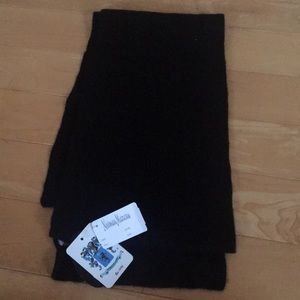 Black cashmere Neiman Marcus scarf